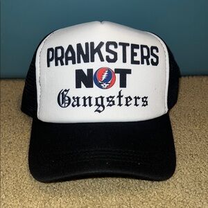 Pranksters Not Gangsters Trucker Hat Grateful Dead